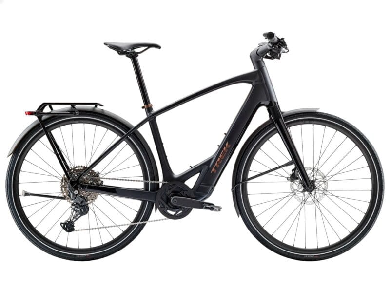 2026 Trek FX+ 7 Electric Bike In Dark Star Matte