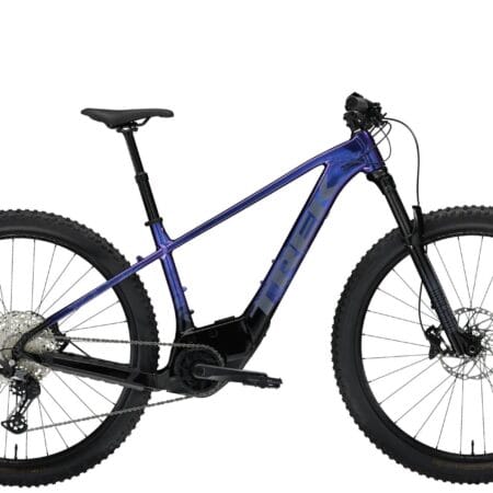 2026 Trek Marlin+ 8 Electric Hardtail Mountain Bike In Purple Flip to Black Fade