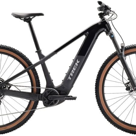 2026 Trek Powerfly+ 4 Gen 5 600Wh Electric Hardtail Mountain Bike In Gloss Dark Star & Matte Dark Web