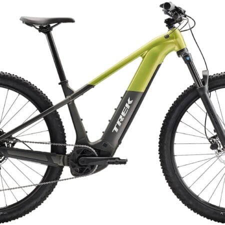 2026 Trek Powerfly+ 4 Gen 5 600Wh Electric Hardtail Mountain Bike In Matte Mercury & Gloss Power Surge