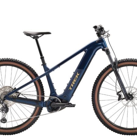 2026 Trek Powerfly+ 6 Gen 5 800Wh Electric Hardtail Mountain Bike In Matte/Gloss Mulsanne Blue