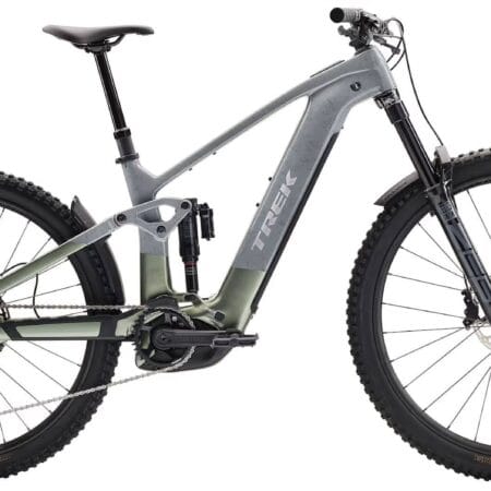 2026 Trek Rail+ 9.7 Gen 5 800Wh Electric Full Suspension Carbon MTB In Slate