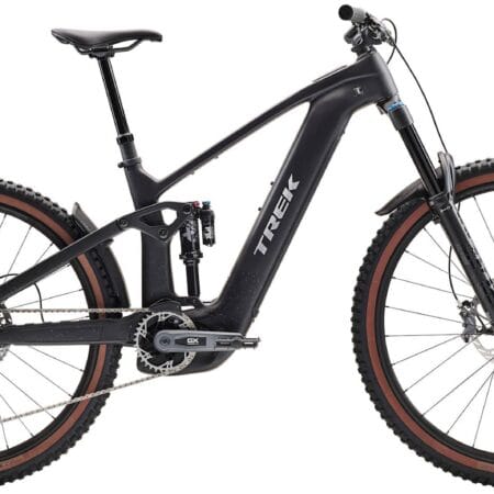 2026 Trek Rail+ 9.8 GX AXS T-Type Gen 5 800Wh Electric Full Suspension Carbon MTB In Deep Smoke