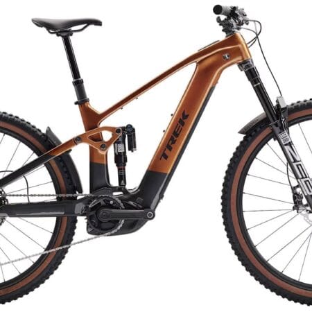 2026 Trek Rail+ 9.8 XT Gen 5 800Wh Electric Full Suspension Carbon MTB In Pennyflake