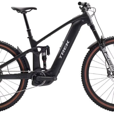 2026 Trek Rail+ 9.8 XT Gen 5 800Wh Electric Full Suspension Carbon MTB In Deep Smoke