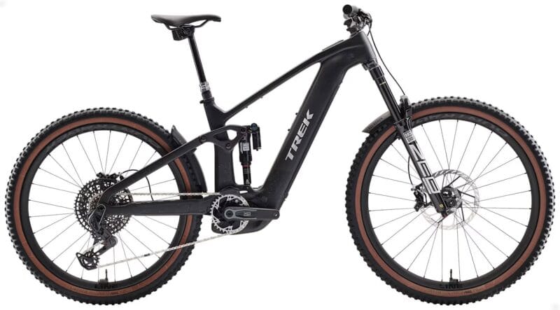 2026 Trek Rail+ 9.9 X0 AXS T-Type Gen 5 800Wh Electric Full Suspension Carbon MTB In Deep Smoke