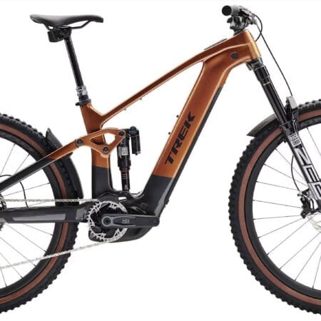 2026 Trek Rail+ 9.9 X0 AXS T-Type Gen 5 800Wh Electric Full Suspension Carbon MTB In Pennyflake