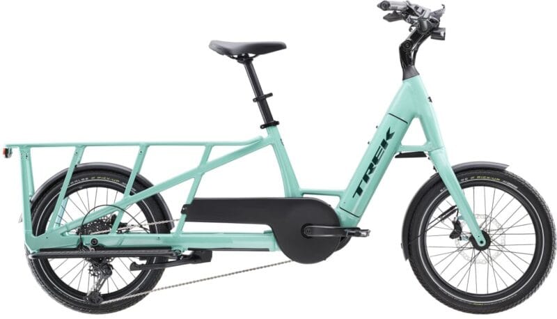 2026 Trek Fetch+ 2 Electric Cargo Bike In Galactic Grey, Blue Sage Or Lava