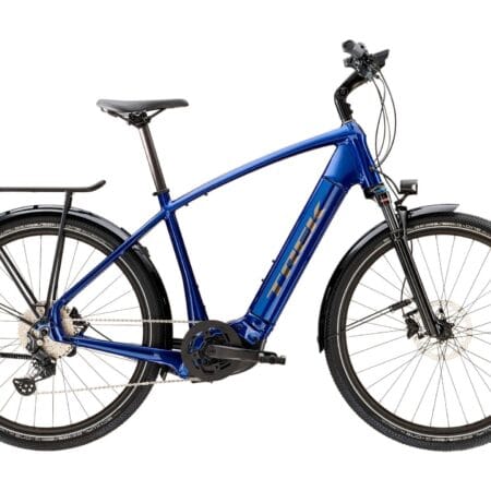 Trek Allant+ 7 Performance CX 625Wh Electric Bike In Hex Blue