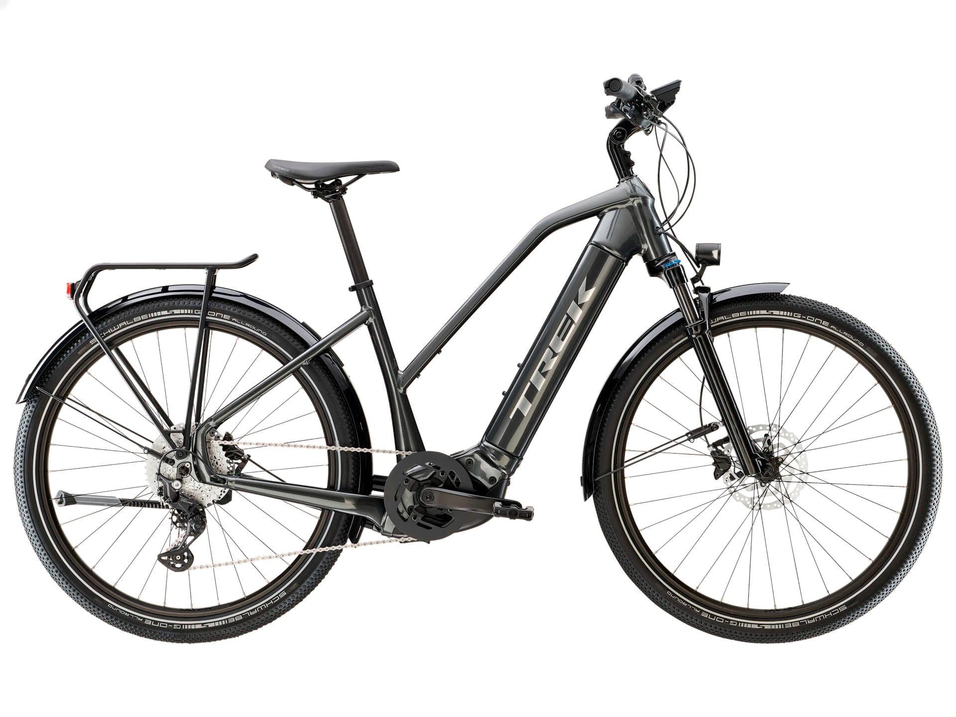 Trek Allant+ 7 Stagger Performance CX 625Wh Electric Bike In Lithium Grey
