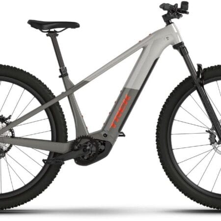 Trek Powerfly+ 6 Gen 5 800Wh Electric Hardtail Mountain Bike In Lunar Silver & Mercury