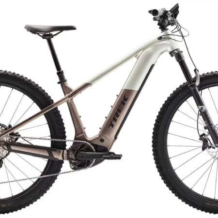 2026 Trek Powerfly+ 8 Gen 5 800Wh Electric Hardtail Mountain Bike In Satin Lunar Silver & Bronze Age