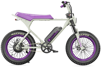 MACFOX X1S x Bs.zay Electric e-Moto Style eBike-Step Over 500 w Electric Mini Fat Tire eBike